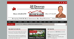 Desktop Screenshot of jilldenovan.com